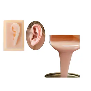 Simulation Human Ear Model Soft Silicone For rtv2 silicone moldmaking