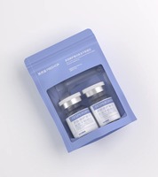 Boîtes cadeaux et étiquettes personnalisées avec logo imprimé pour flacons de parfum vides de 3 ml, avec insert de plateau pour l'expédition de peptides pour le visage