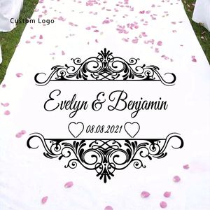 Custom Printed Wedding Dance Floor Sticker Personalized <b>Vinyl</b> Wrap for Party Decoration - Product Image 1