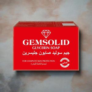 순하고 자극적이지 않은 Gemsolid 글리세린 피부에 오래 지속되는 보습 전문가 비누 - Product Image 5