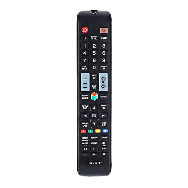 Spot Wholesale LCD Rm-D1078+ Remote Control for Samsung Smart Netflix Primevideo Huayu Universal TV Remote Control