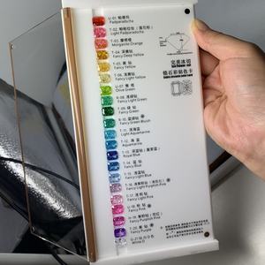 Biểu Đồ Colore CZ Dùng Để Nghiền Đá Cắt Đá Viên Kim Cương Cacbon Cao Lỏng Thẻ Màu <span class=keywords><strong>Zirconia</strong></span> Khối Để Bán - Product Image 5