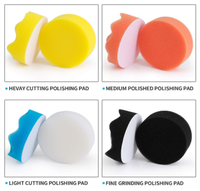 Kit de polissage pour voiture OEM, 25 disques éponge de 3 pouces pour polissage et cirage, avec machine à polir