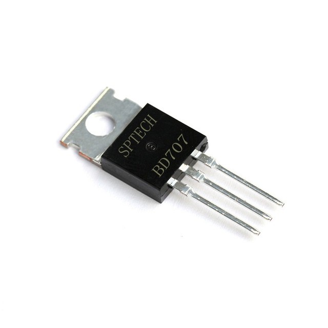 BD707 sptech Chinese brand new original Silicon NPN 60V 12a power switching transistor bd707 to-220c
