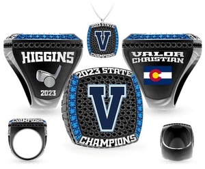 2026 Customized Rose Gold Plated Alloy Champion Ring for Baseball Softball Football-Manufacturer Direct Sales - Product Image 1