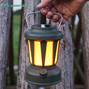 आवश्यक पोर्टेबल लालटेन रिचार्जेबल लालटेन बाहरी सौर आपातकालीन एलईडी लाइट - Product Image 3