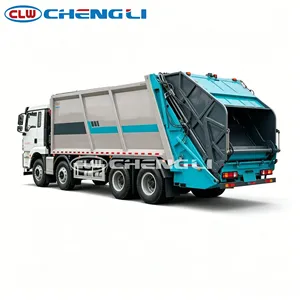 Camión Compactador de Basura de 25m³ y 31 Toneladas con Cargador Trasero y Compresión Hidráulica - Product Image 4