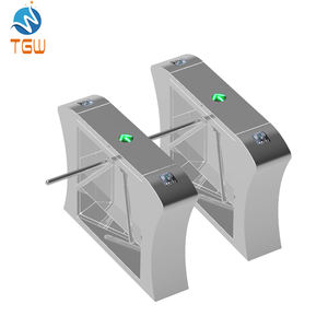 Oneway – contrôle d'accès par code à barres de supermarché, porte de sécurité automatique, demi-hauteur, logo - Product Image 2