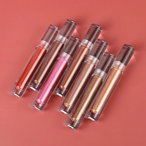 Vente en gros de <span class=keywords><strong>rouge</strong></span> à lèvres permanent de haute qualité en velours mat brillant à lèvres Fashion Style doré maquillage brillant à lèvres de luxe - Product Image 3