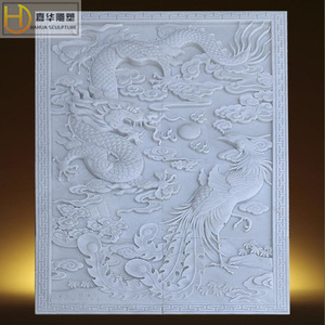 Jiahua <b>Stone</b> Relief Chinese Style <b>Landscape</b> Wall Art Indoor Courtyard Decoration - Product Image 2
