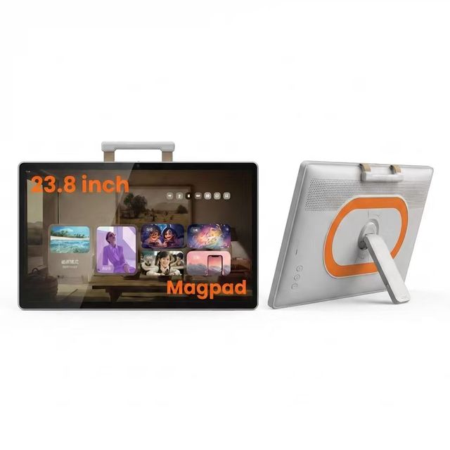 23.8 Inch Outdoor Camping Rechargeable 1080P Video High Quality hd Digital Display Wireless Portable Tv