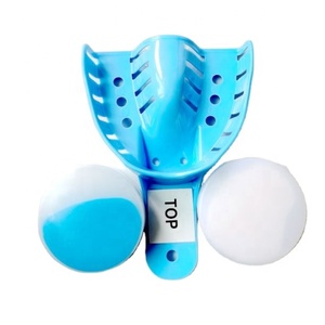 Pasta de Impresión de Silicona para Blanqueamiento Dental de la Mejor Calidad, Suministro Directo de Fábrica, Base Blanca+Azul para Clínica - Product Image 3