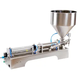 Semi Automatic Stainless Steel Volumetric Thick Liquid Filler ice Cream Lotion Bottle Filling Machine for Cosmetic