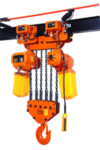 Harga pabrik kerekan listrik Remote Control tahan lama 1Ton 3Ton 5ton Lift Hoist listrik dengan troli - Product Image 6