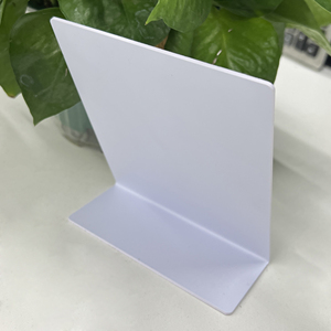 Soporte <span class=keywords><strong>de</strong></span> exhibición <span class=keywords><strong>de</strong></span> mesa <span class=keywords><strong>de</strong></span> PVC NFC impreso personalizado NTAG 213 NFC Stand Review NFC Social Media Display Stand - Product Image 4