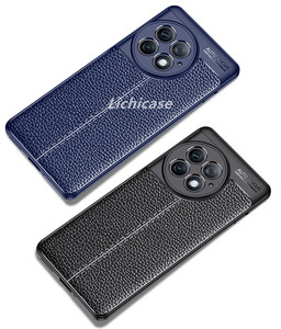 Lichicase bán buôn pebbled da điện thoại di động Trường hợp đối với <span class=keywords><strong>OnePlus</strong></span> ace 2 Pro chống sốc mỏng Bìa - Product Image 5