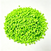 Masterbatch Vert Fluorescent Lumineux, Concentré de Couleur Plastique à Forte Teinte pour Injection et Extrusion de PP et PE