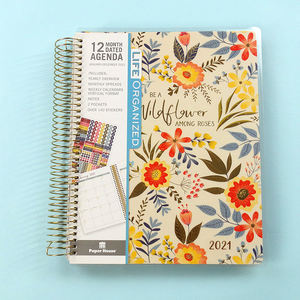 Planificateur hebdomadaire à ag personnalisé, 2020 à 2021, <span class=keywords><strong>Agenda</strong></span>, planificateur journal intime avec onglets - Product Image 2