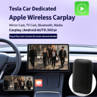 CarPlay Inalámbrico para Tesla, Caja Android 2+16GB, YouTube, Netflix y Otras Aplicaciones Integradas. Caja Android con CarPlay Inalámbrico para Tesla