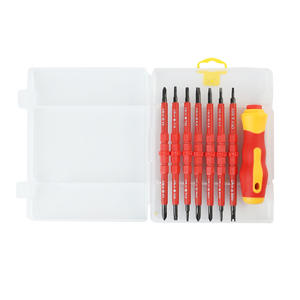 Weeks Electrician Screwdriver Set 115Pcs Metric Chrome Vanadium Steel Magnetic Repair <b>Tool</b> For Telecommunications - Product Image 2