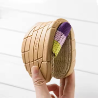 Chaussons en lin unisexes pour couple, toutes saisons, semelle épaisse et antidérapante, adaptés aux sols en bois, sandales d'intérieur