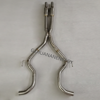 Performance-Klappen-Catback-Abgasanlage für Mercedes-Benz SL350 R230 3.5 2003-2006 Downpipe Auspuff Endschalldämpfer Rohr