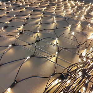 Lampu jaring <span class=keywords><strong>LED</strong></span> warna kustom kabel karet tahan air IP65 lampu dekoratif liburan Natal skema warna dapat disesuaikan - Product Image 2