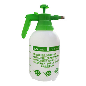 Pulverizador a presión de 2 litros, naranja, con manguera de jardín, para plantas y limpieza - Product Image 2