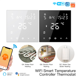 Bộ Điều Nhiệt Nhiệt WIFI Thông Minh HY607 Của Nhà Máy OEM Màn Hình Kỹ Thuật Số Có Thể Lập Trình 5 + 2 Màn Hình Cảm Ứng - Product Image 6