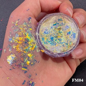 Nouveautés 2026 : Poudre de paillettes Aurora Caméléon pour Nail Art DIY, Paillettes Opales Décoratives pour Ongles - Product Image 6