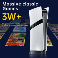 Consola de Videojuegos GS5 PRO 4k, Gamestick con Control Inalámbrico 2.4G para PSP N64 PS1, Doble Joystick, Juegos Retro, Mini Consola para PC y TV