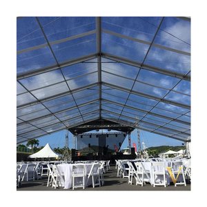 Carpa transparente personalizada para fiestas de 40x20, carpa con marco de metal para <span class=keywords><strong>eventos</strong></span> al aire libre con lados transparentes - Product Image 1