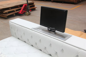 מיטת טלוויזיה קווין סייז הרמה באיכות גבוהה מודרנית למיטת חדר שינה - Product Image 6