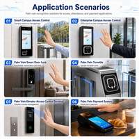 Módulo de Detección de Vida Real sin Contacto USB NIR de Doble Modo (Huella Dactilar y Vena Palmar) con SDK para Android, Windows, FreeRTOS, Bluetooth y WiFi