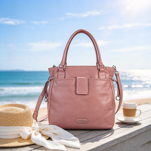 Bolso de Mano de Piel Sintética Suave con Múltiples Bolsillos, Correa de Hombro Desmontable, Gran Capacidad, para el Trabajo Diario y Viajes - Product Image 6