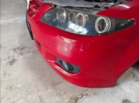 Untuk Mazda 6 ABS Body Kit Perakitan Bumper Depan dengan Radiator dan Lampu Otomotif Aksesoris Mobil Bekas untuk Bumper Mobil