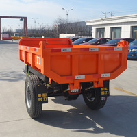 Dumper souterrain Minero Mini Dumper à trois roues Mini Dumper 3,5 tonnes Tricycle à moteur électrique/diesel pour l'exploitation minière