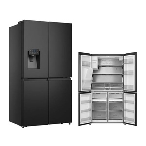 Smeta 20Cu.Ft. Réfrigérateur-Congélateur Côté à Côté à Quatre Portes avec Distributeur d'Eau et Machine à Glaçons - Product Image 1