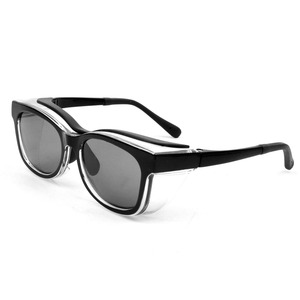 Gafas de Seguridad de Marco Completo, Lentes de Policarbonato Antivaho, Construcción de Marco TR90, Protección para Obras de Construcción - Product Image 4