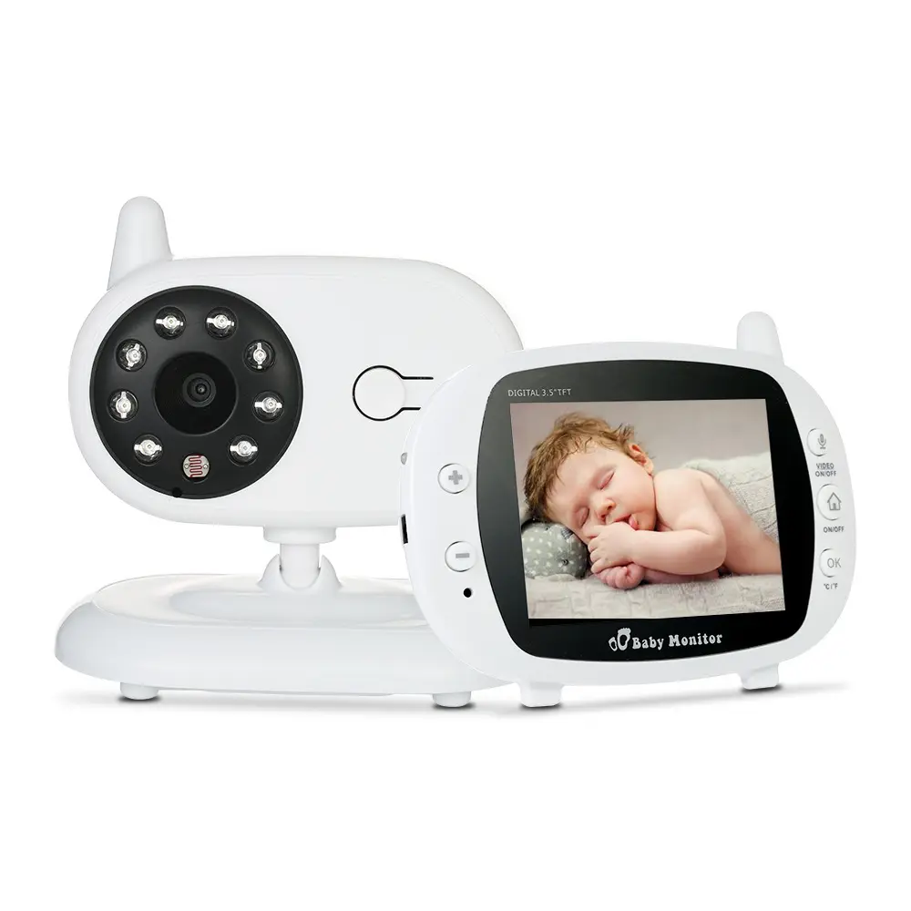 Telecamera Baby Monitor da 3.5 pollici con visione notturna