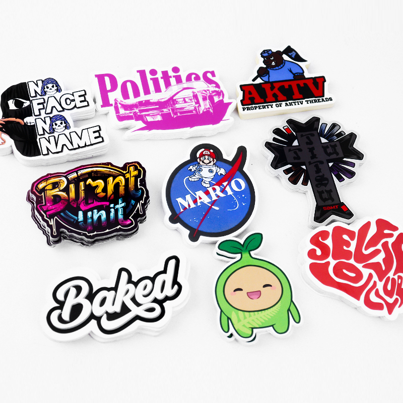 Personalized Design Labels Cartoon Waterproof Die Cut Sticker Logo Adhesive Label Printing Vinyl Custom Stickers