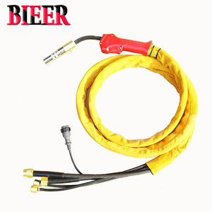 Kh600a Water Cooled Welding Torch 3M 5M CO2 MIG MAG Gas Shielded Welding Torch Electric Ignition 600A - Product Image 2