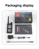 Produits sans fil K18/K18S Détecteur d'insectes anti-espionnage Caméra GSM Audio GPS Tracker Signal Lens Finder Détecteur RF anti-espion