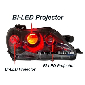 Actualice su auto con faros LED REIZ/Mark X con ojos de ángel y lente de proyector Bi-LED 2005-2009 - Product Image 5