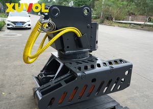 XUVOL 150W Accessoire d'excavatrice, grappin rotatif pour bois, scie à bois, machine à segmenter le bois, machine à couper les branches municipales - Product Image 4