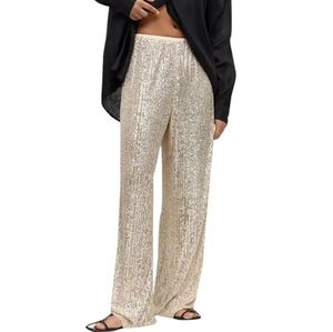 New Style Leisure Club Glitter Loose <strong>Wide</strong> <strong>Leg</strong> Pants Music Festivals Sexy <strong>Sparkly</strong> Straight <strong>Trousers</strong> Women - Product Image 1