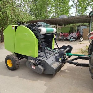P.T.O Drive – Machine à balles rondes à sélection automatique, montage sur tracteur, maïs, paille, blé, <span class=keywords><strong>Slage</strong></span> de maïs, concassage de balles, presse intégrée - Product Image 4