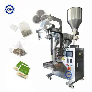 Máquina de producción automática de bolsas de té de burbujas verdes, máquina de embalaje para té, venta directa de fábrica