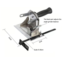 Support de meuleuse d'angle à profondeur de coupe réglable, positionnement, accessoires de meuleuse d'angle à coupe coulissante, autres outils à main, support de meuleuse d'angle