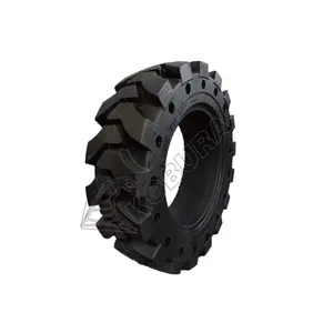 High Quality Forklift Industrial Auto Parts 27x8.5-15 Skid Loader Steer Solid Tires 27x8.5-15